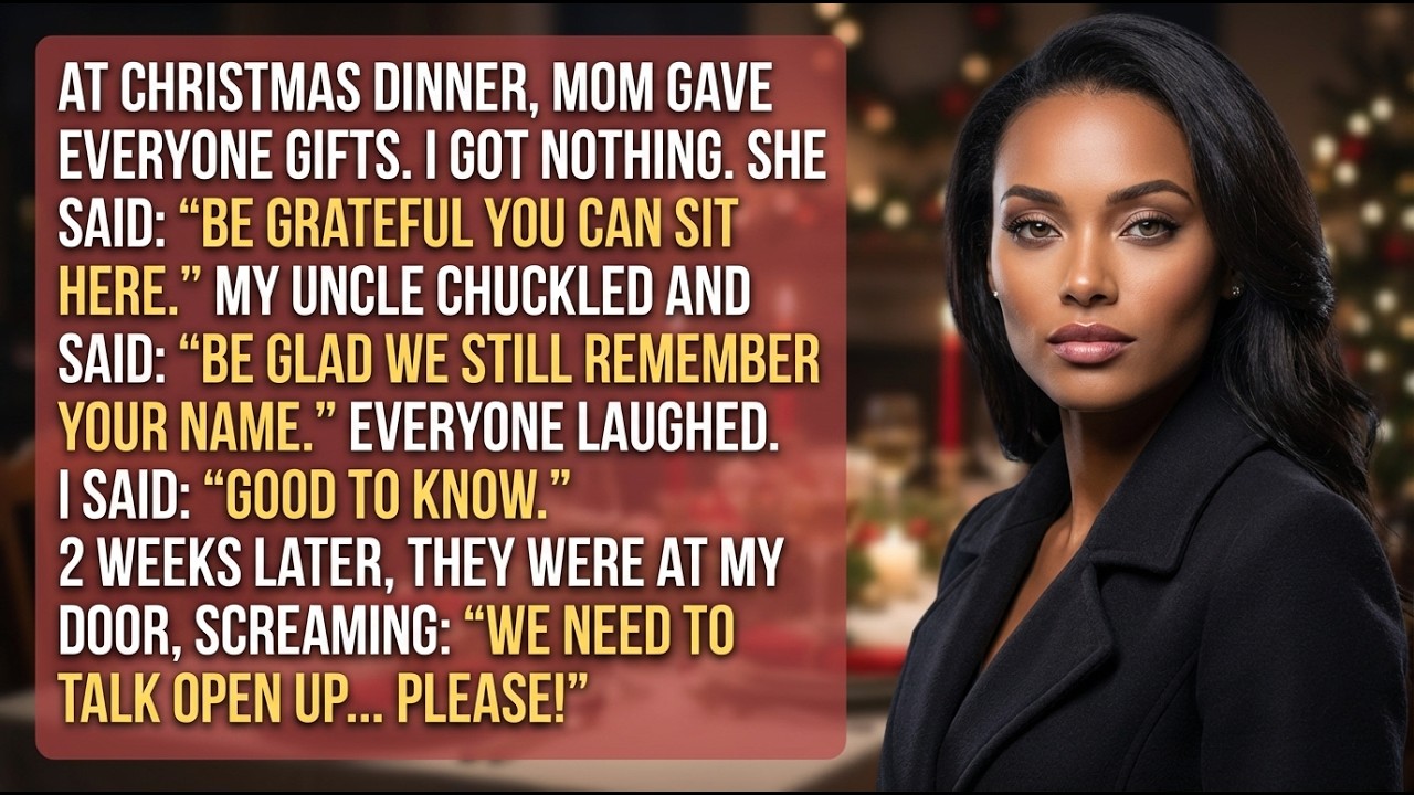 My Mom Gave Everyone Gifts At Christmas Dinner Except Me—Two Weeks Later, She Was Begging at ....