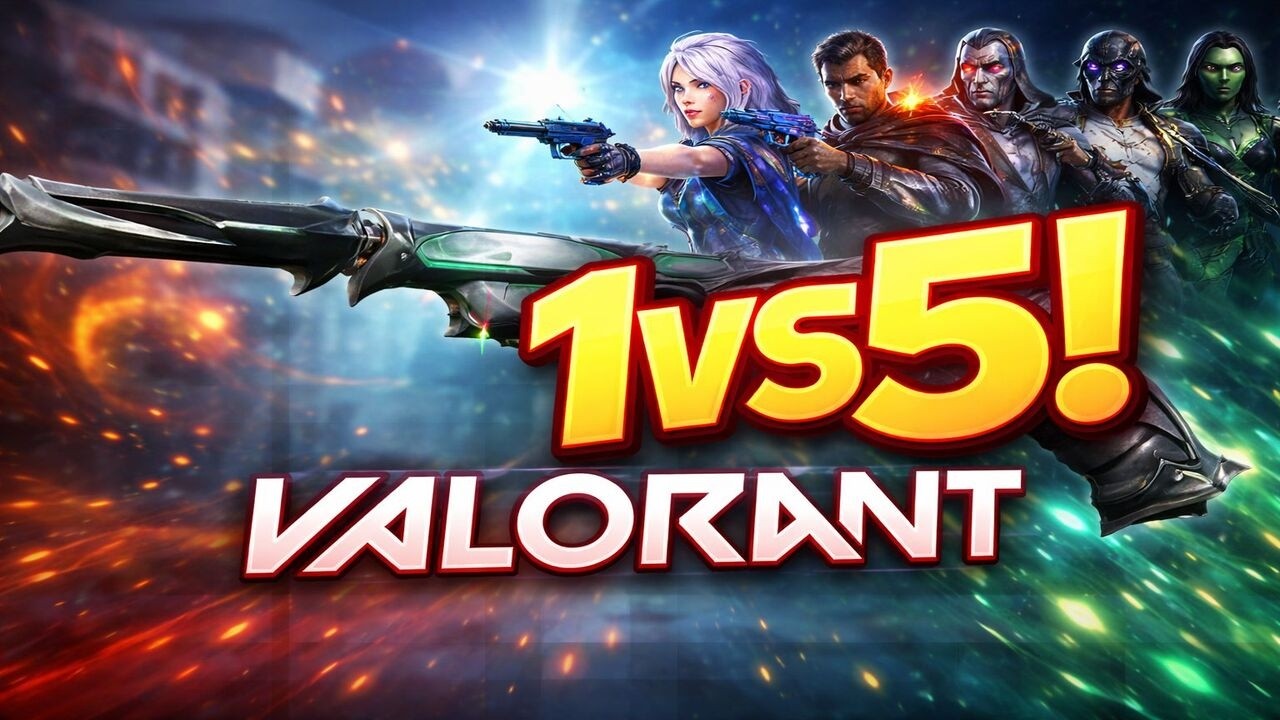 INSANE 1v5 CLUTCH 😱 | Valorant