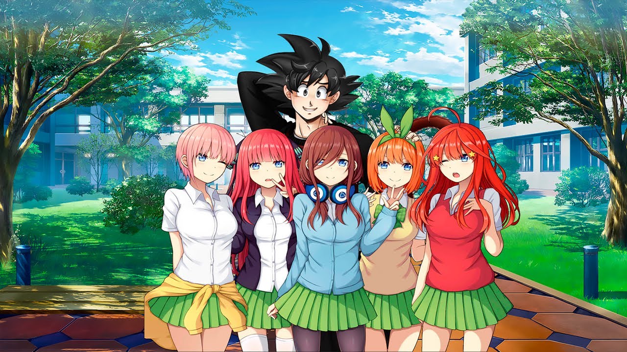 QHPS, GOKU Y LAS 5 QUINTILLISAS (HAREM) CAP 1