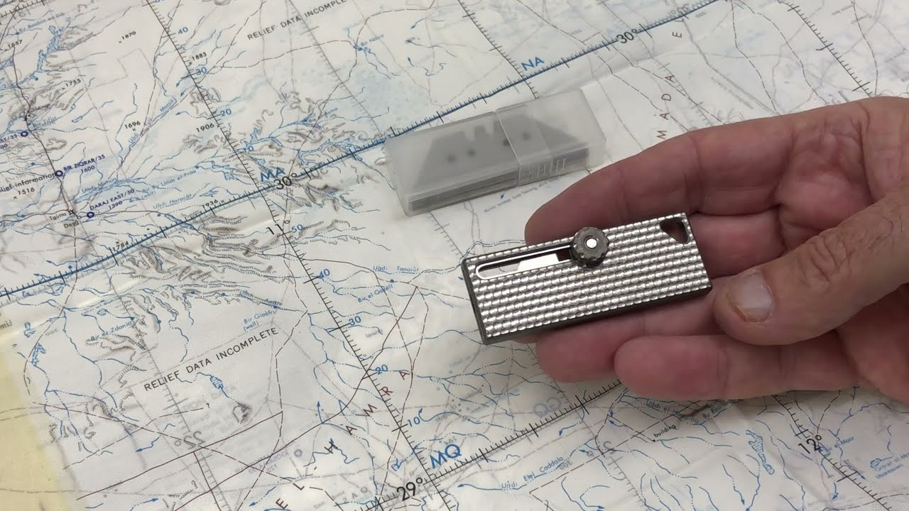 MaxMadCo Design - Titanium - Utility Blade Knife