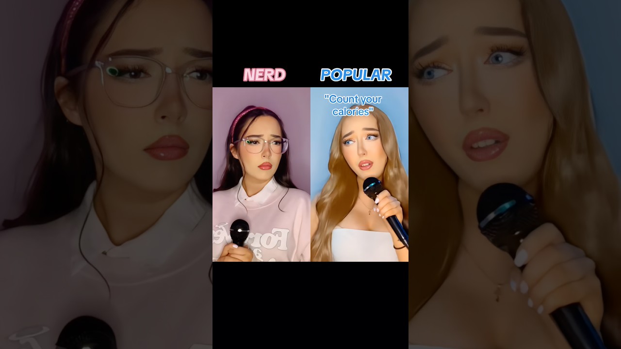 #pov The nerd changed the lyrics to tell the popular girl how she really feels #shorts