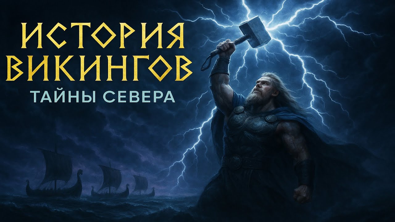 Лекция для сна 🛌: Невероятная ИСТОРИЯ ВИКИНГОВ ⚔️ | Тайны воинов Севера и скандинавская мифология