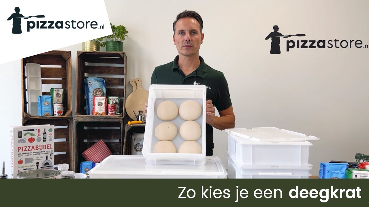 Welke deegbak heb je nodig om thuis pizza's te bakken?