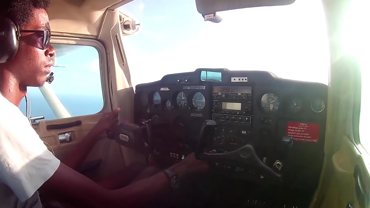 MON PREMIER VOL SOLO sur Cessna 150, TFFC - LÂCHER PPL(A) avec ATC