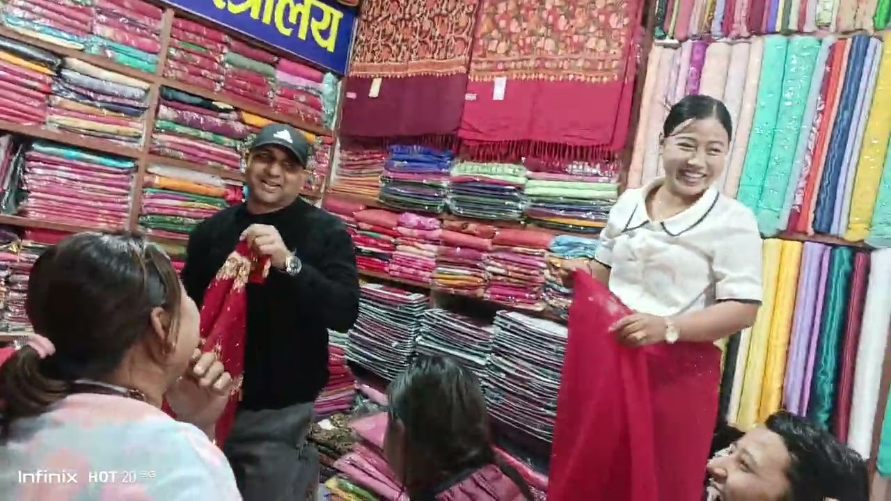 Magarko joing Krishna Ghimire ji ko satteywati Bastralay Narayanghat Bajar