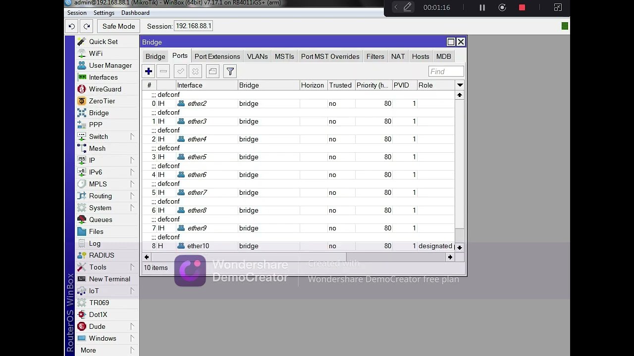 RB4011  Configure Mikrotik Router Os v7 Model RB40111