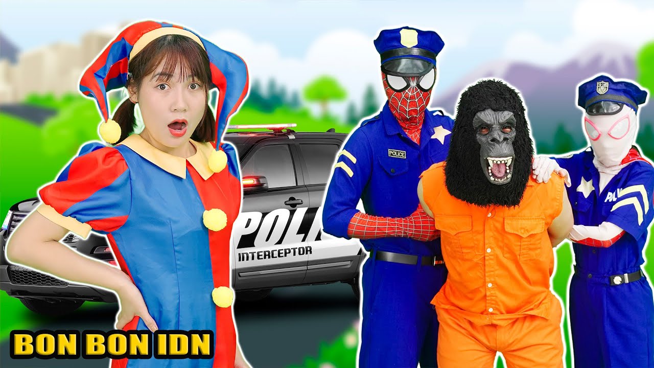 Petualangan Seru! Polisi vs King Kong Demi Selamatkan Pomny!