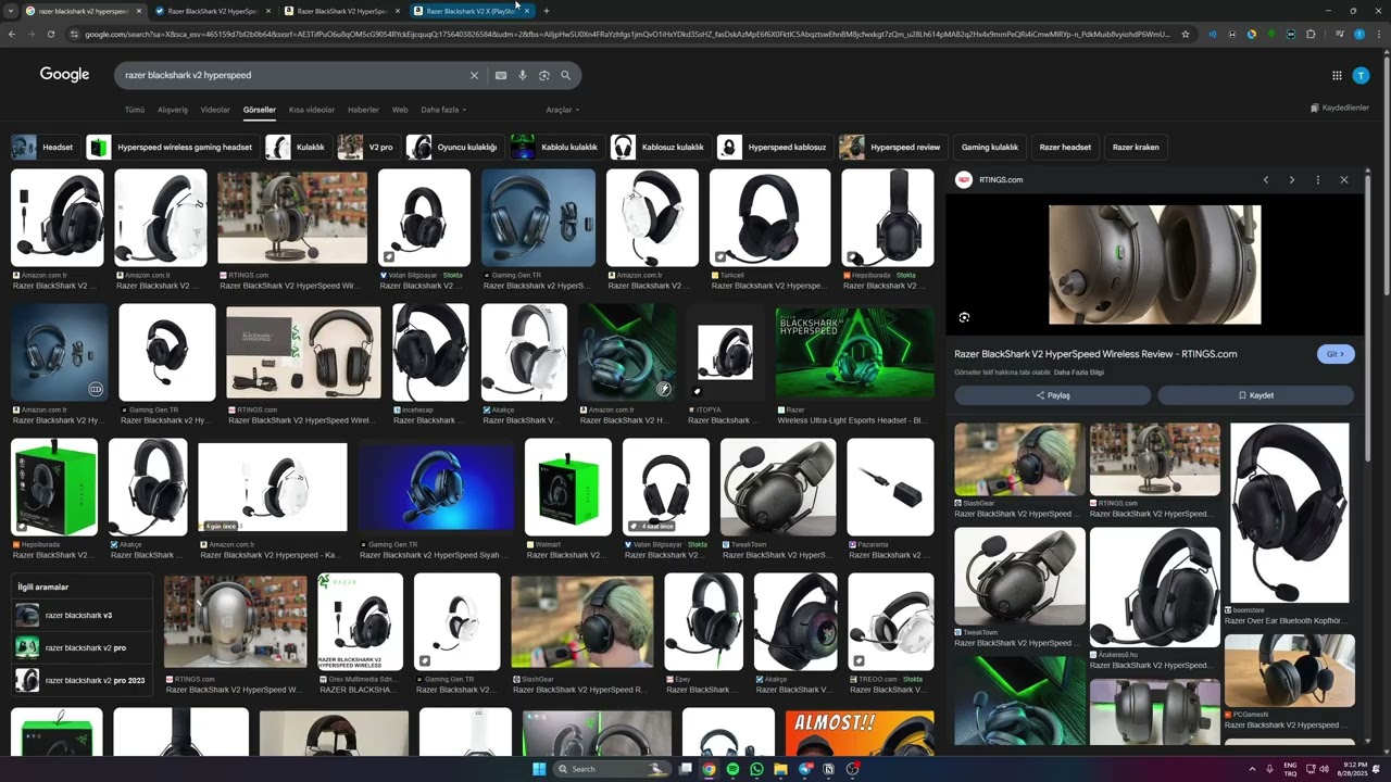 Razer Blackshark v2 Hyperspeed detaylı inceleme + sorun çözümleri ALINIR MI?