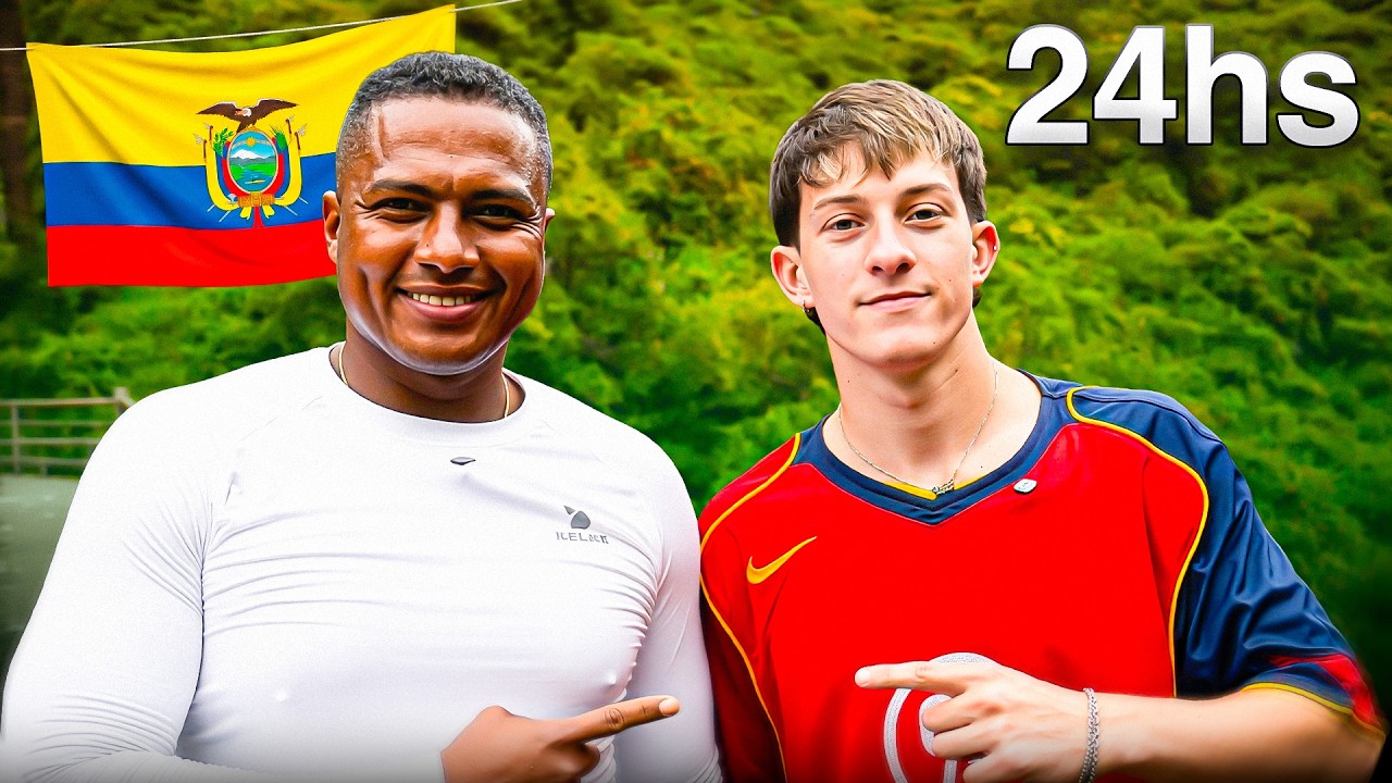 LA NUEVA VIDA DE ANTONIO VALENCIA 😱🔥 | 24 horas con la LEYENDA ECUATORIANA 🇪🇨🚂