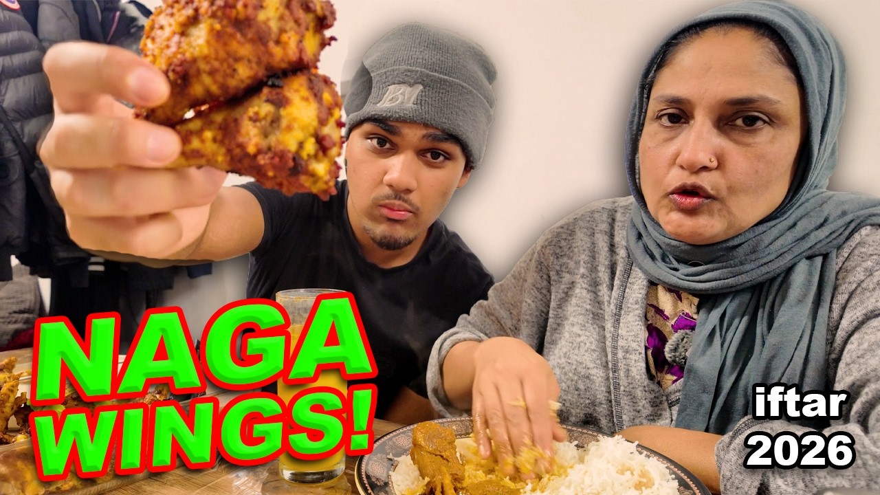 Ramadan 2026 Food Vlog – Spicy Naga Wings, Keema Bora, Fiyazi