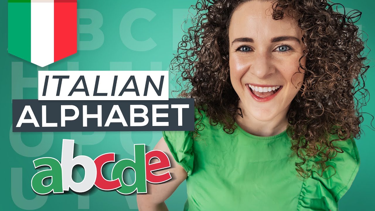 Italian Alphabet Pronunciation 🇮🇹 Italian Letters A to Z  [Italian for Beginners]