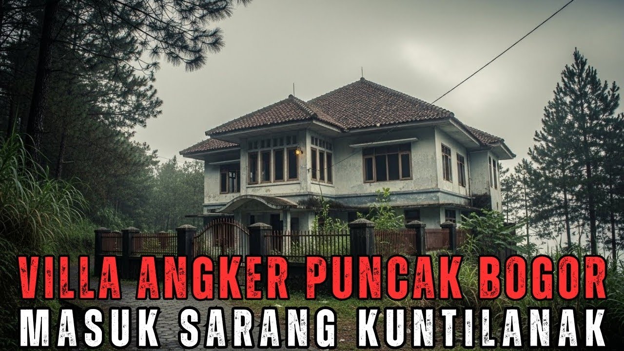 AMPUN DAH LIBURAN MALAH BIKIN TRAUMA !! VILLA ANGKER PUNCAK BOGOR MASUK SARANG KUNTILANAK