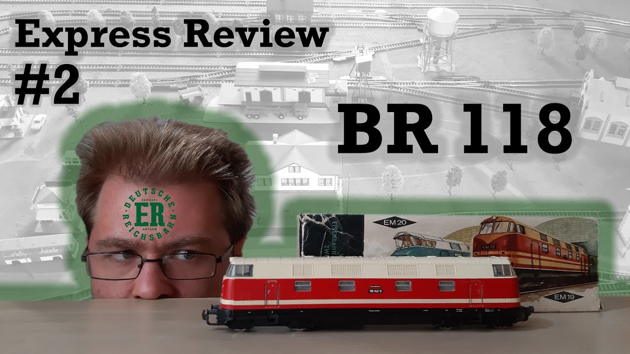 Express Review #2 - Экспресс обзор локомотива ГДР V 180/BR 118