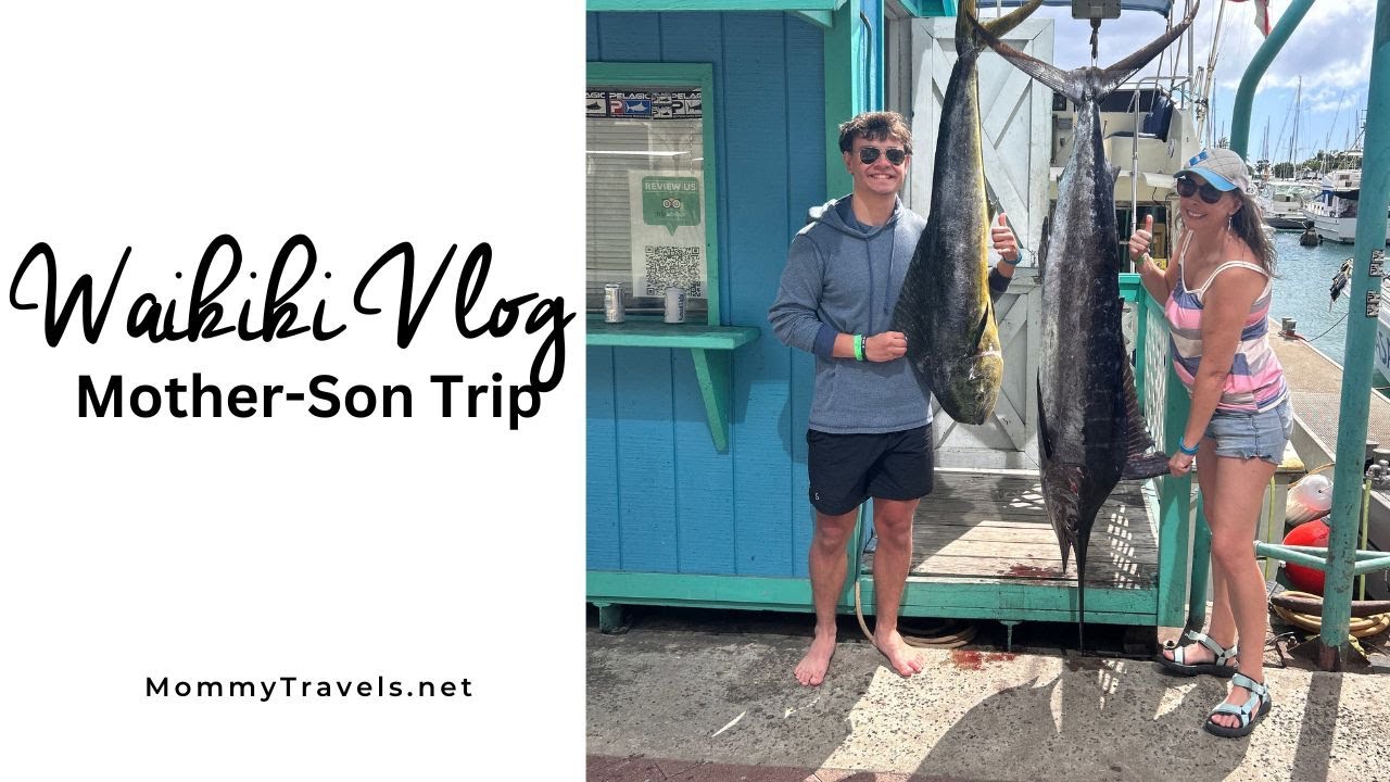 Waikiki Mother-Son Trip Vlog