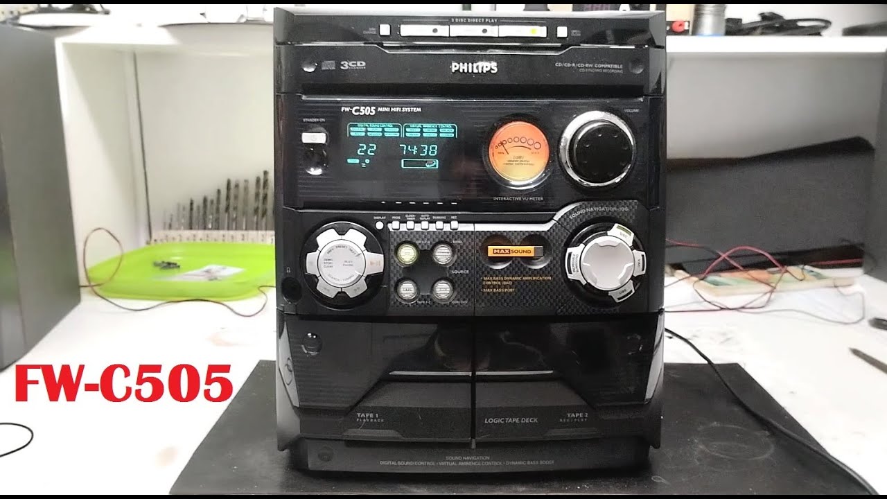 Philips FW-C505 -- Defeito resolvido