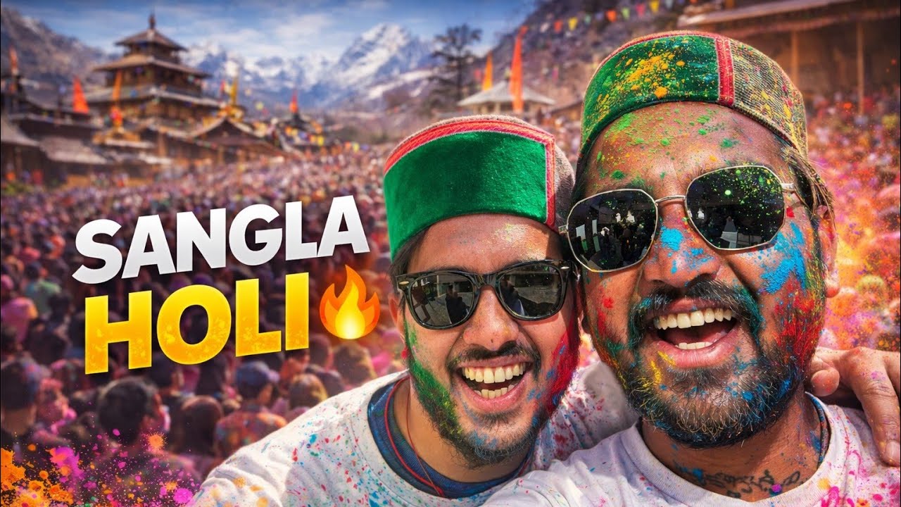 SANGLA HOLI 2026 🔥 | Kinnaur’s Craziest Holi Celebration | Sangla Faag Festival 2026 | Urgyan Deva
