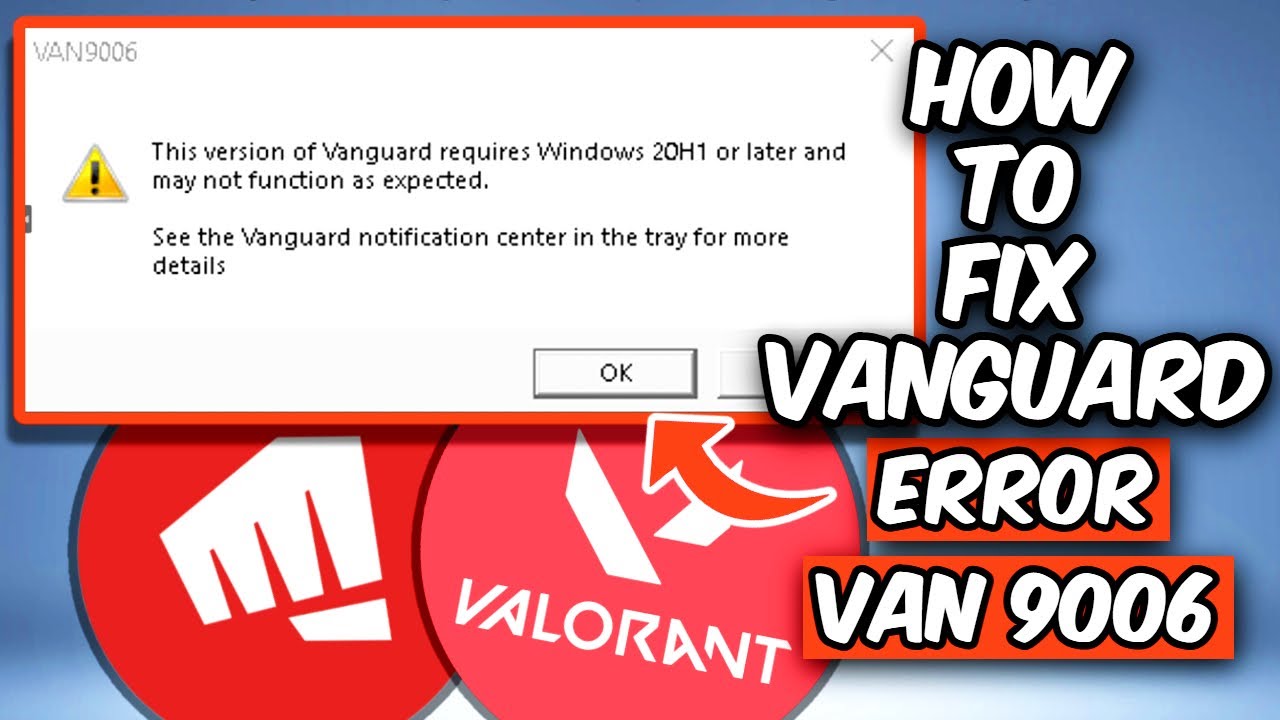 КАК ИСПРАВИТЬ ОШИБКУ VAN 9006 В VALORANT | ИСПРАВЛЕНИЕ ОШИБКИ VANGUARD В VALORANT (2026)