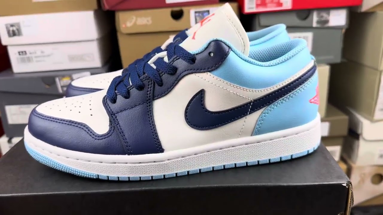 Air Jordan 1 Low Sail Blue Chill 553558  149