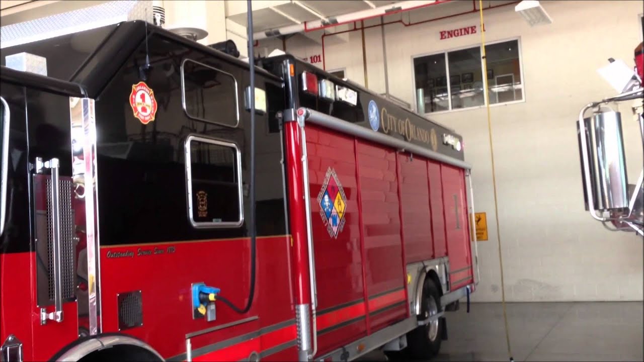 IN HOUSE VISIT TO CITY OF ORLANDO FIRE DEPARTMENT STATION 1, 