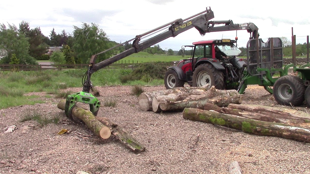 Farma CT7,0-16 4DW G2 Trailer with Foresteri 500 Loader - 2020 Update -read description