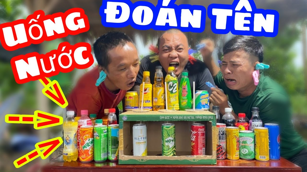 TXTV - Cả Team Rối Não Với Trò Chơi Uống Nước Đoán Tên Có Thưởng Cười Tét Nách