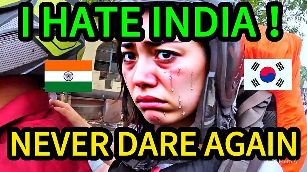 “I’ll Never Forget What Happened in India 🇮🇳 | Korean YouTuber’s Emotional Truth”