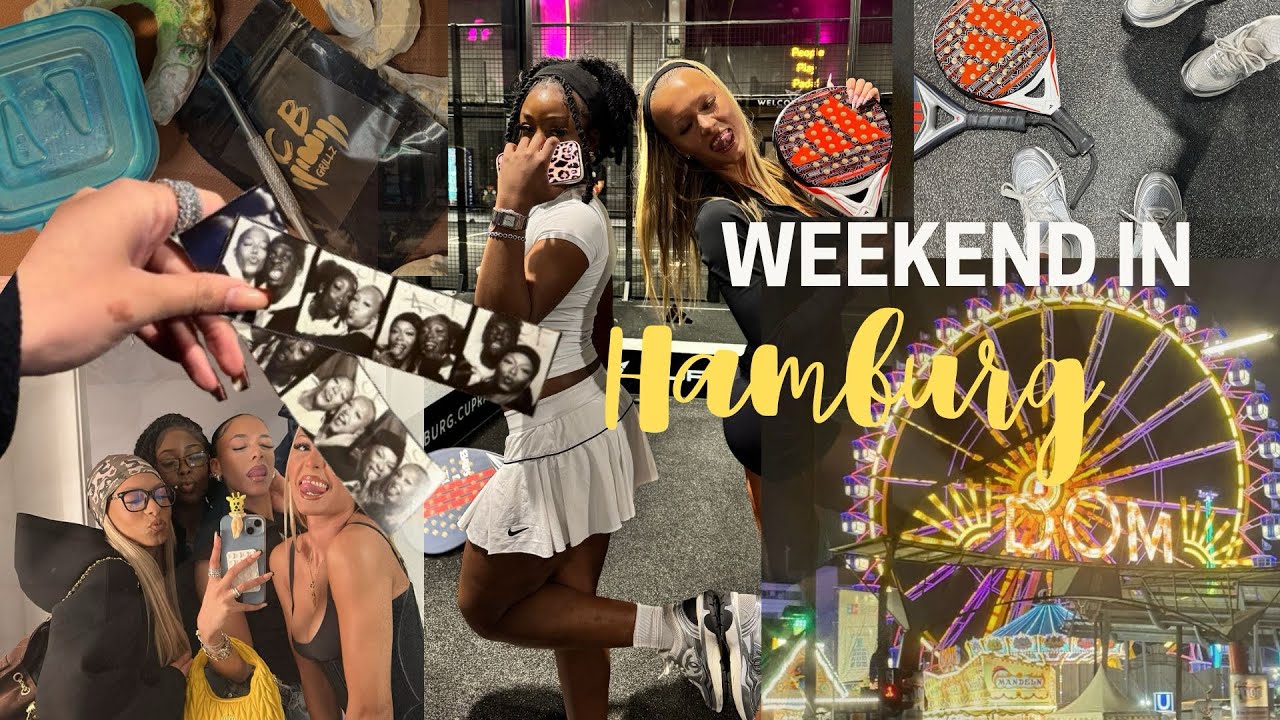 Hamburg Vlog 🇩🇪 | Lyons Birthday 🎂, Padel 🎾, DOM 🎡 & Grillz ✨