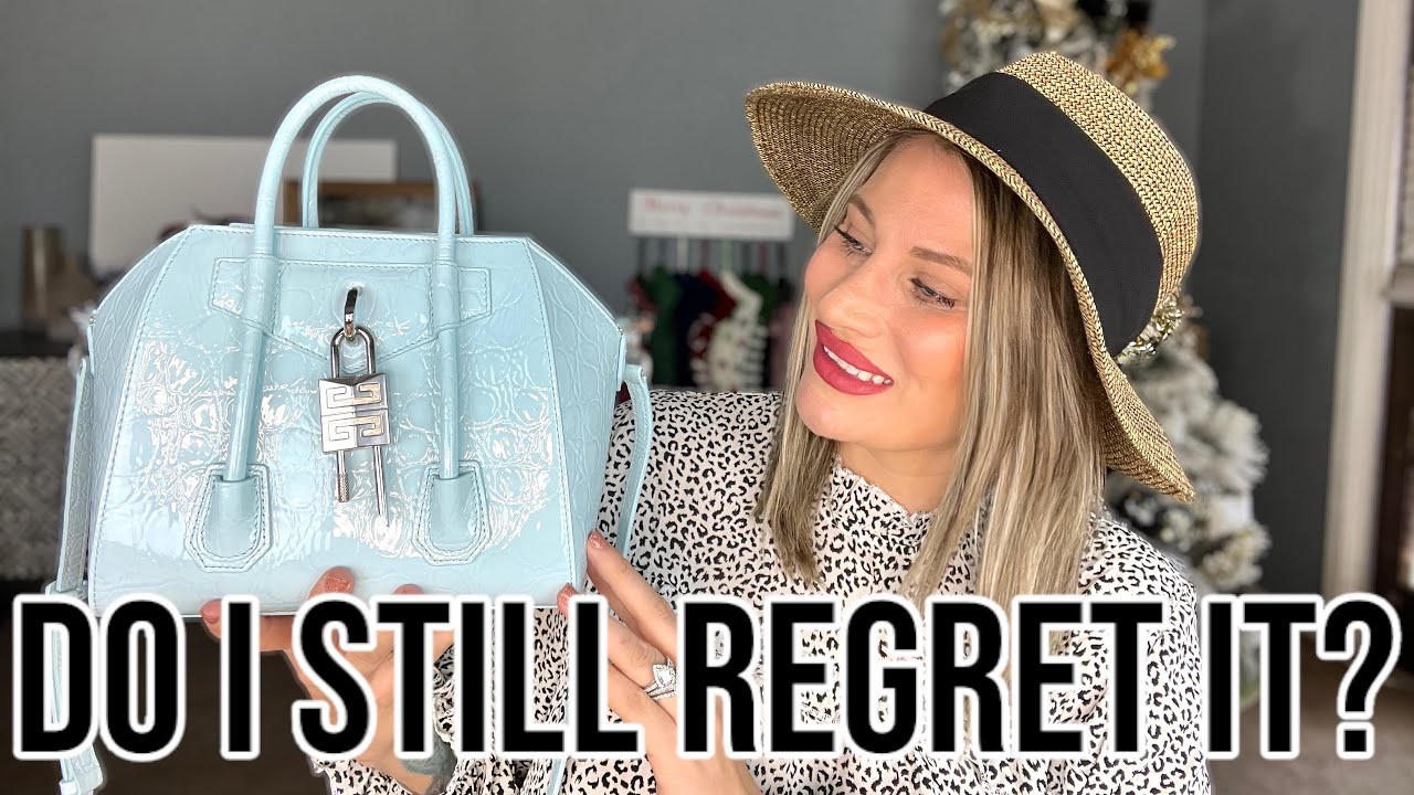 Givenchy Mini Antigona Lock Bag Review | What Fits | Luxury Bag Review