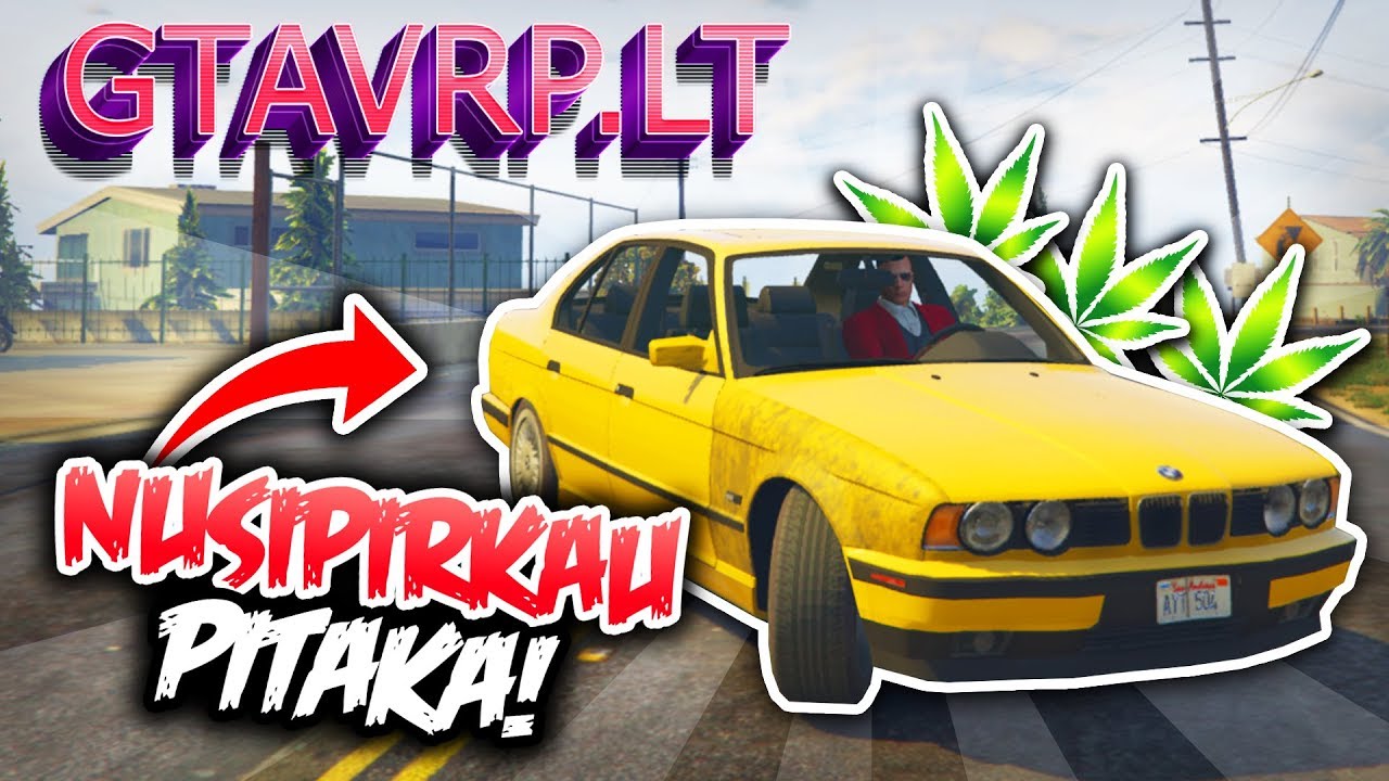 GTA V RP Lietuviškai - NUSIPIRKAU NAUJĄ BMW PITAKĄ