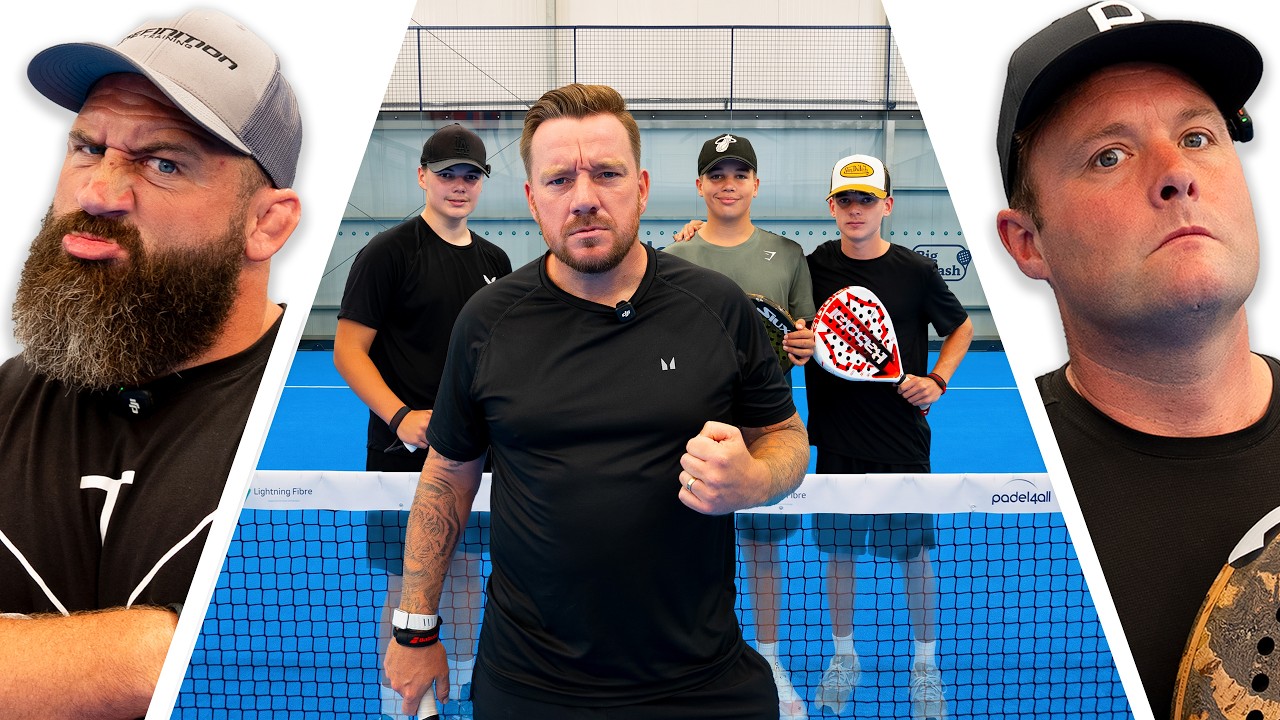 Joe Marler & Tubes Play The O'Haras at Padel