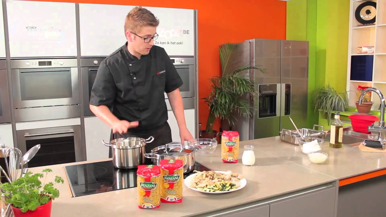 Pastagerecht : Torti met kip en aubergine - Panzani