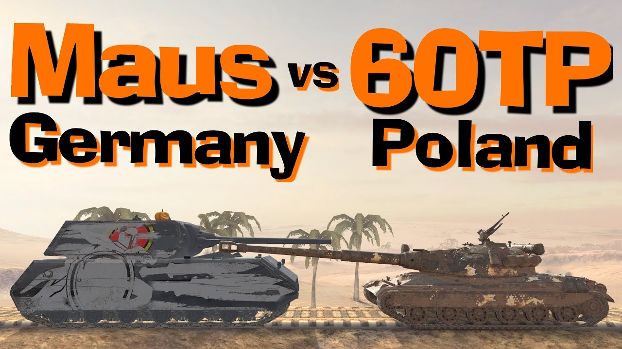 WOT Blitz Face Off || Maus vs 60TP