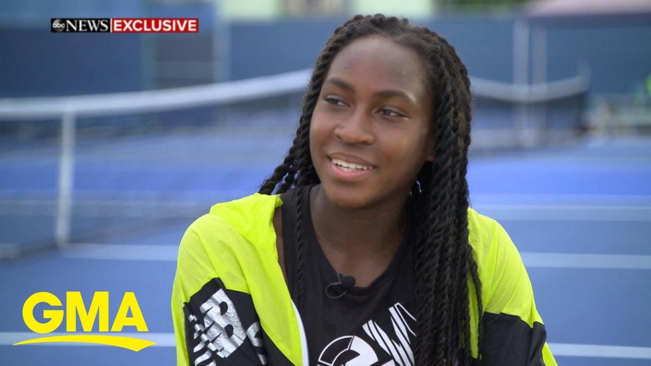 Tennis phenom Coco Gauff said she hopes to be 'the greatest of all time' l GMA