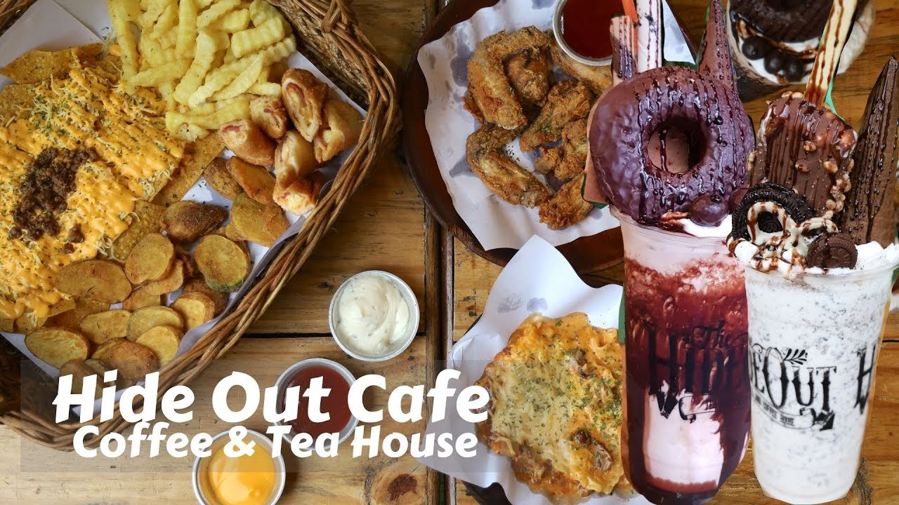 Hide Out  Cafe (Coffee and Tea House)   - Instagramable Place in Caloocan