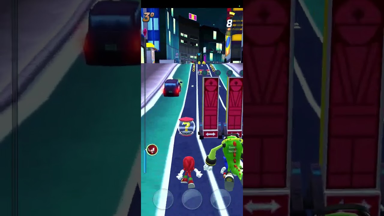 Jogando Sonic Forces sou  muito fã do jogo 