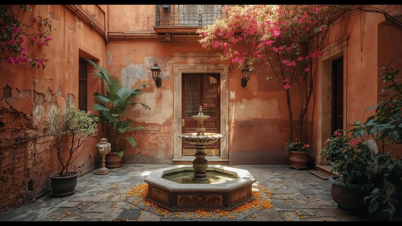 Flamenco in El Born District Courtyard Barcelona | Single Track #flamenco #music