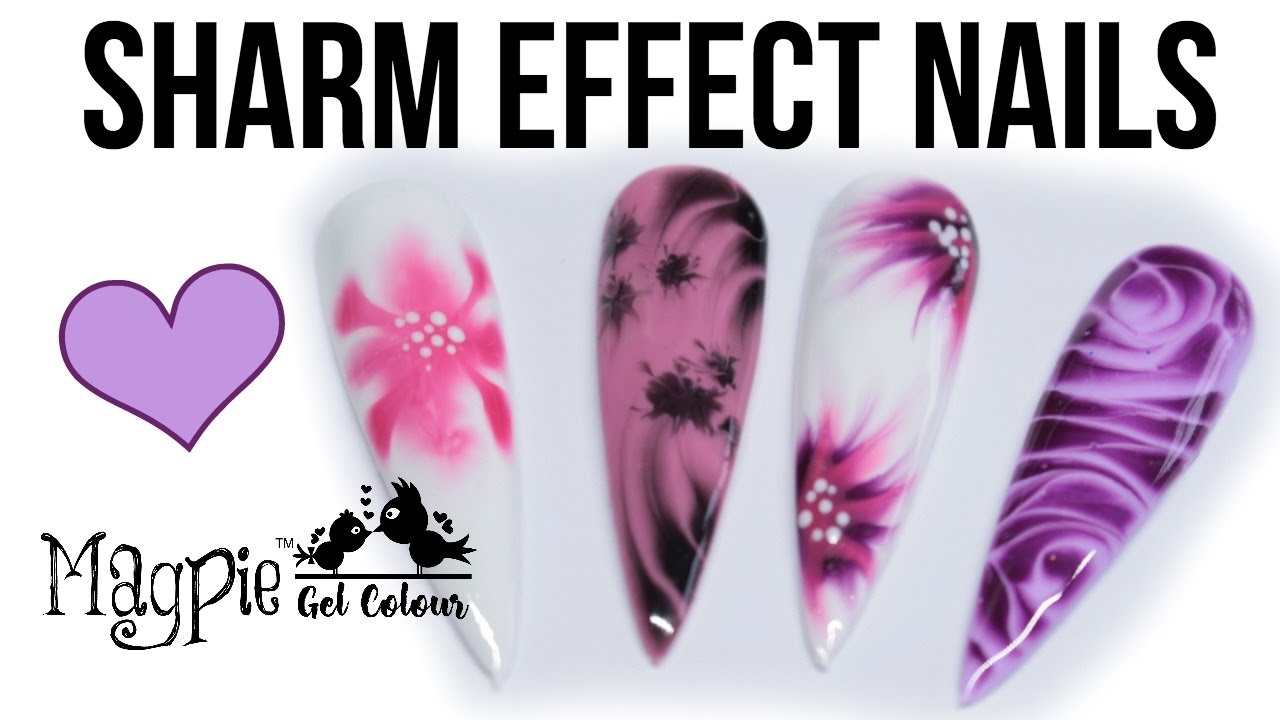 🌹3D SHARM EFFECT ROSE/FLOWER NAILS | MAGPIE GEL COLOUR🌹