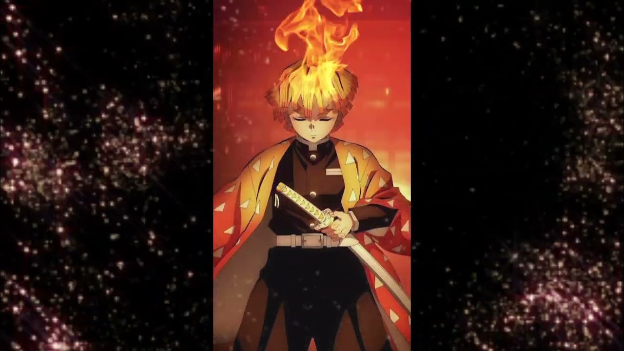 Zenitsu agatsuma#demon Slayer#thunder beating#anime Zone official