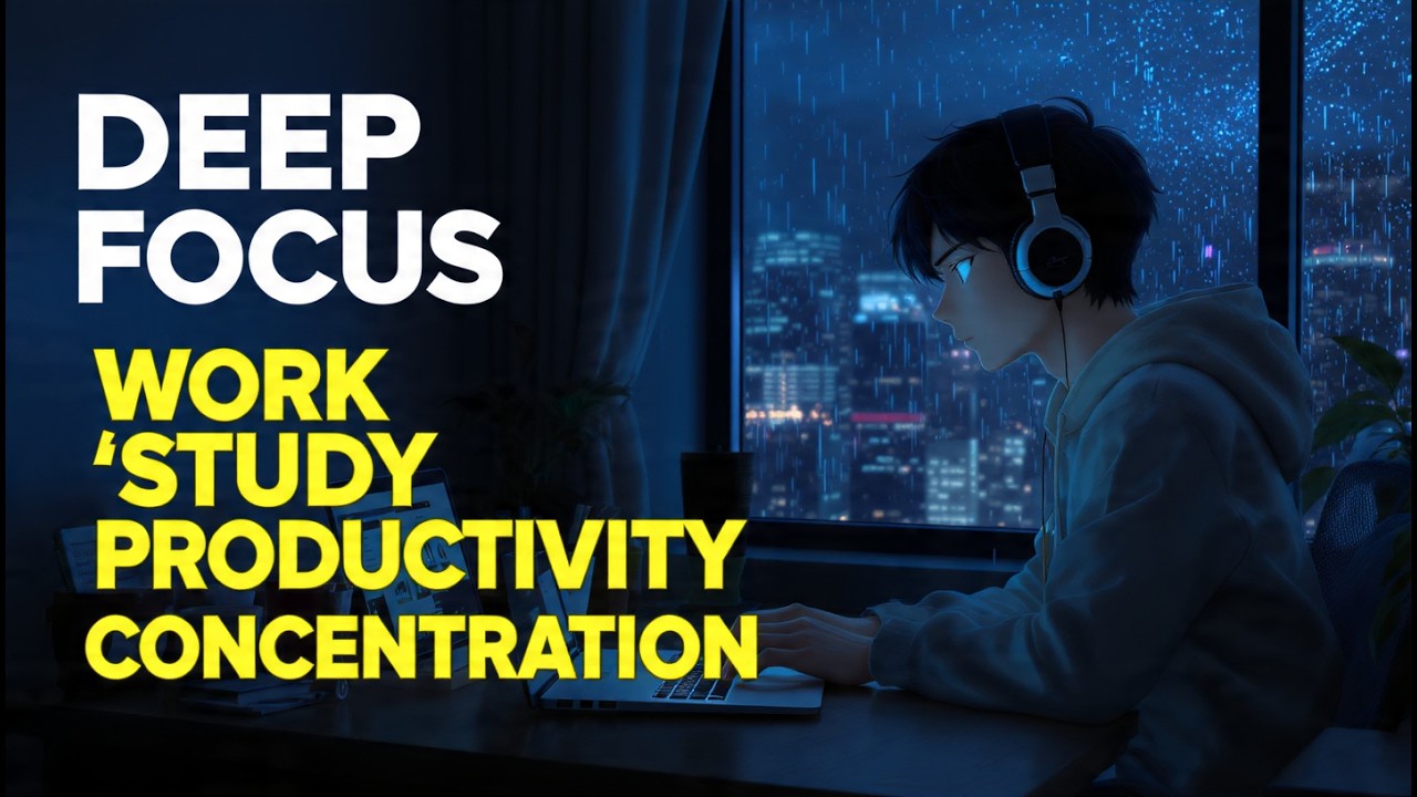 🔴 LIVE –  Work in Silence but Better – Deep Focus Music