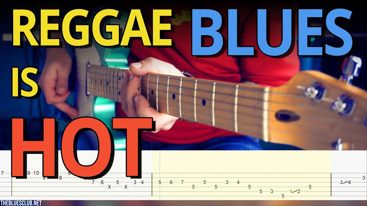 Crazy Good REGGAE BLUES Guitar Licks with TABS