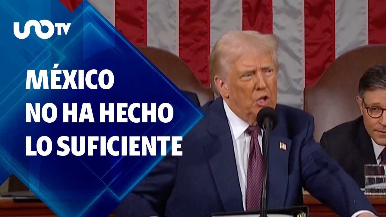 Dijo Donald Trump en el primer discurso ante el Congreso de EE.UU.