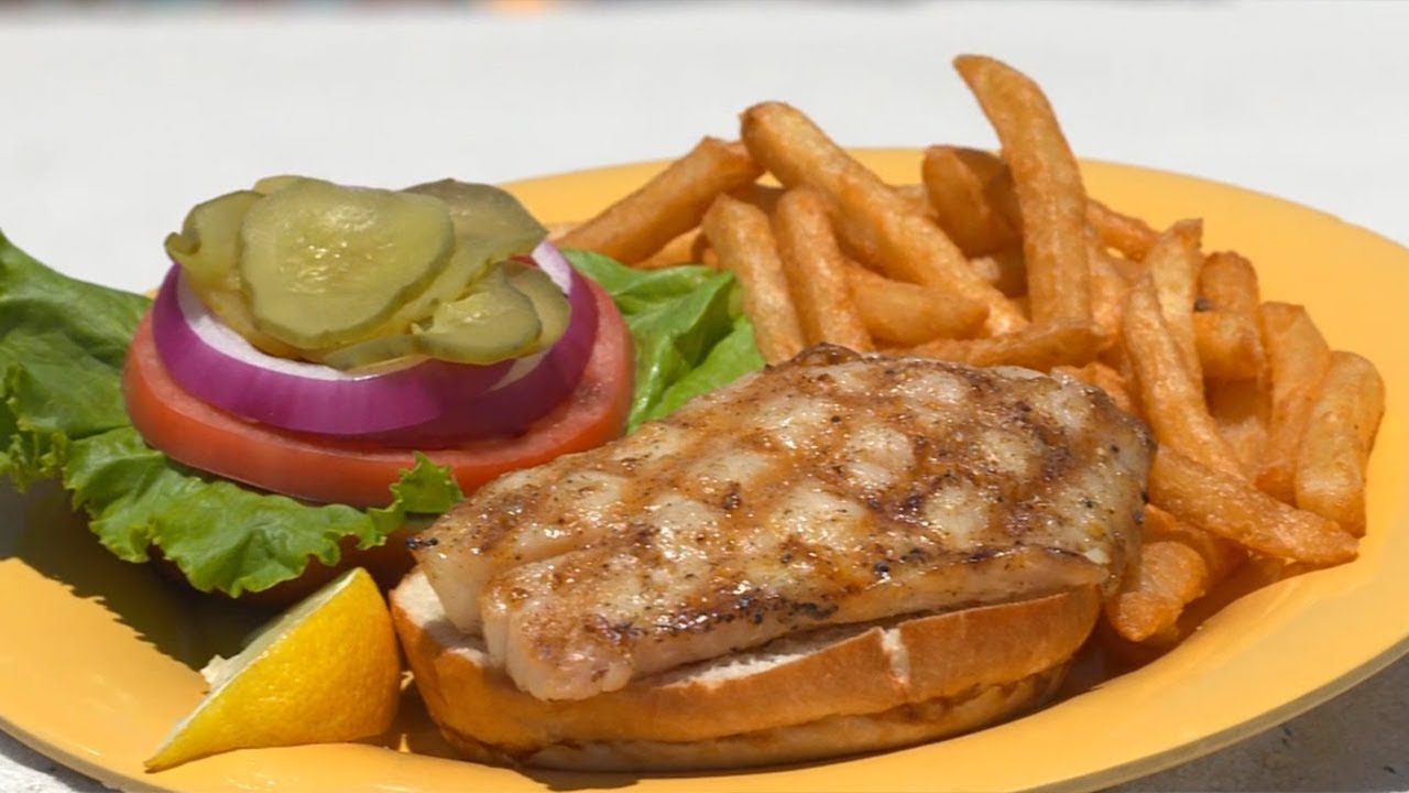 The Best Grilled Grouper Sandwich in the World