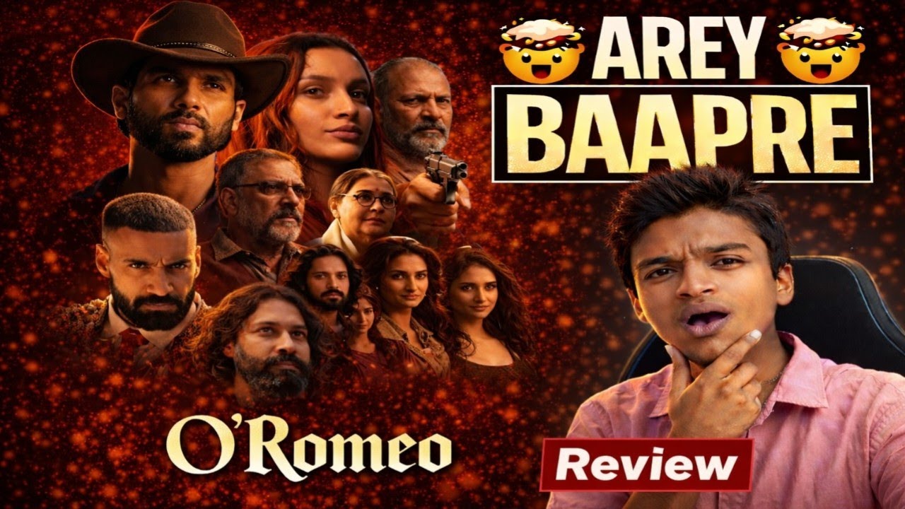 O'Romeo Movie Review | Shahid Kapoor, #oromeomoviereview 
