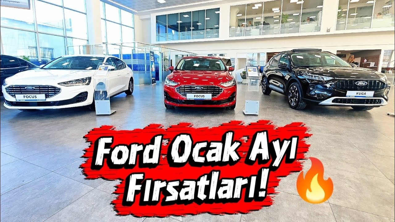 Ford Binek Modellerde Ocak Ayı Kampanyaları🔥 | Focus, Puma, Kuga