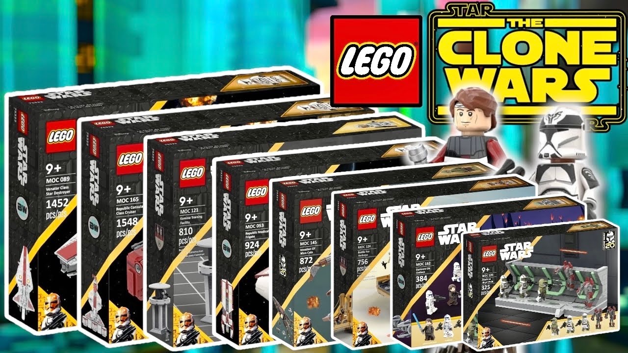 ULTIMATE LEGO Star Wars The Clone Wars Wave!