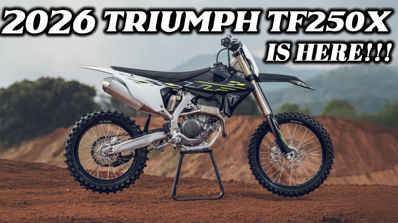 2026 TRIUMPH TF250-X IS HERE! UPDATES AND DETAILS