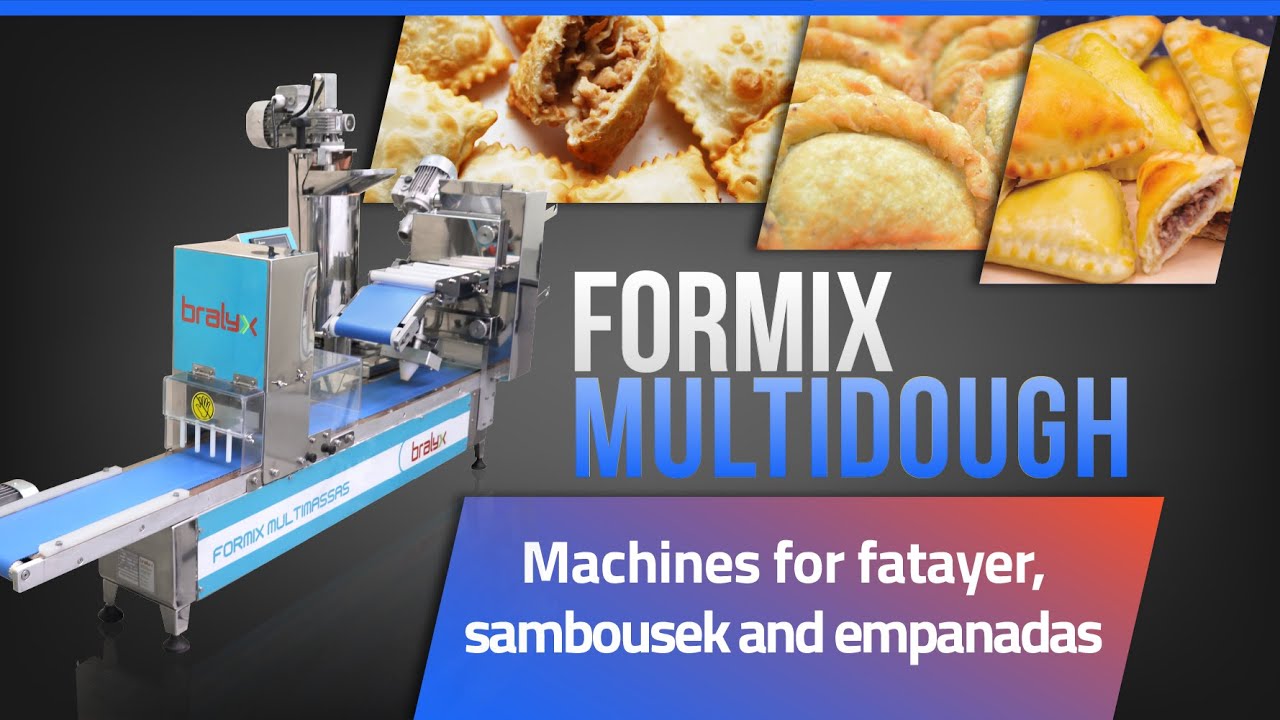 FORMIX MULTIDOUGH BRALYX Versatile Forming and Filling Machine for Dough-Based Products