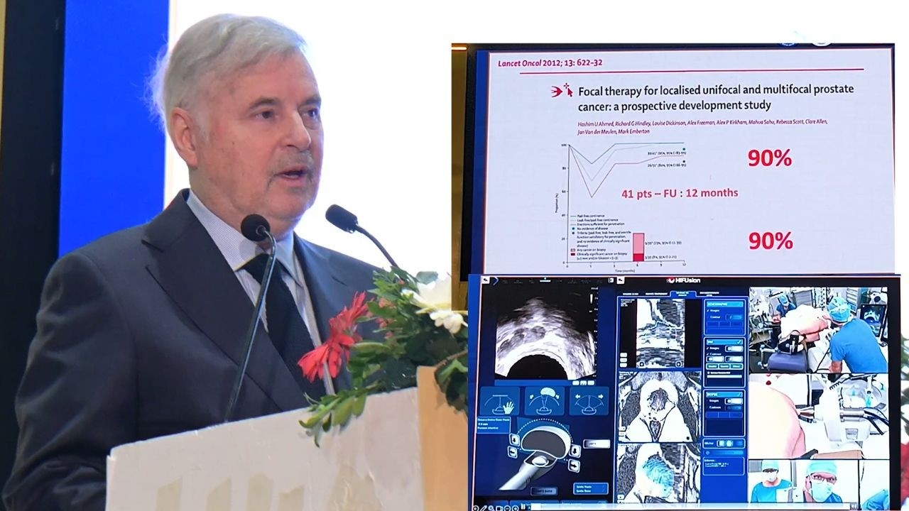 Robotic HIFU for Prostate Cancer | Prof. Pascal Rischmann at USICON | Focal One Technology in India