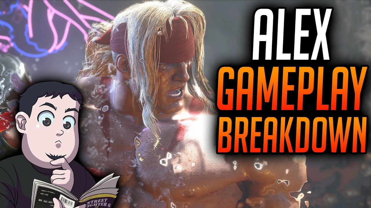 Street Fighter 6 Alex Gameplay Breakdown! In-Depth Analysis & Discussion