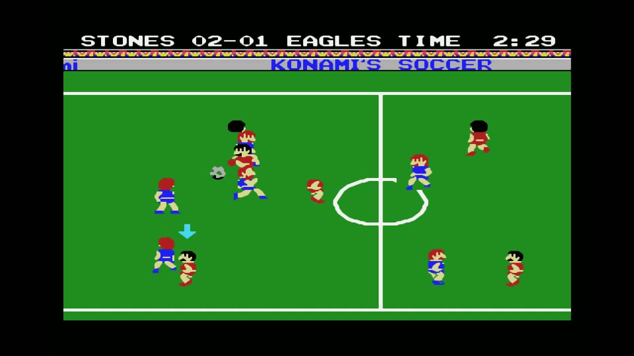 Konami's Soccer MSX Gameplay - Score Goals Retro Style